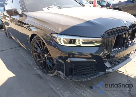 2021 BMW 740I из США, поврежденный, VIN WBA7T2C00MCF54348